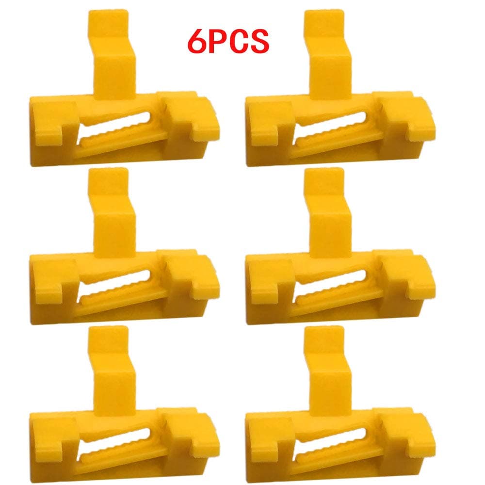 Aokus 6pcs Compatible with S60, XC70,V70 Windshield Moulding Side Trim Clip 30678009