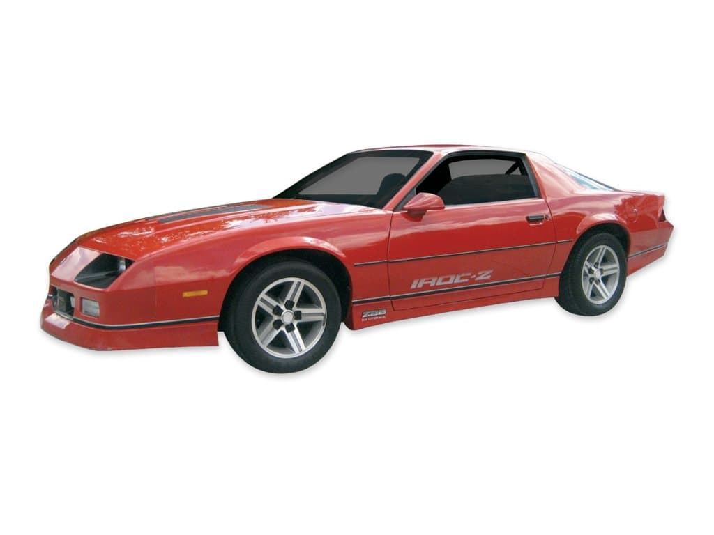 Camaro Phoenix Graphix Replacement for 1985 1986 1987 Chevrolet IROC-Z Decals & Stripes Kit - Silver