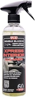 P & S Professional Detail Products Xpress Interior Cleaner – Safe for Leather, Vinyl, Plastic & More, Removes Dirt, Grease & Oil, No Residue, Fresh Scent, No Dilution Needed - 16 oz Spray