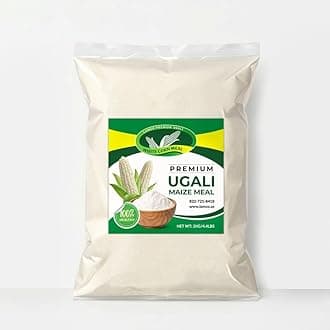 Lamco's Shop Premium Ugali Maize Meal 2kg or 4.4 lbs from Kenya - Whole Grain Corn Flour