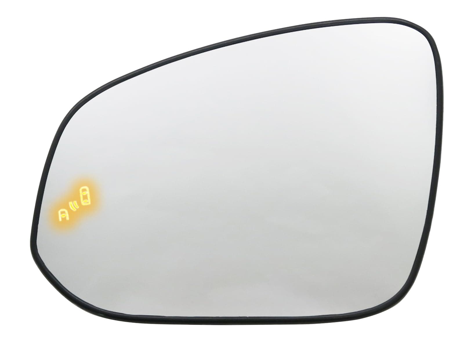 APA Replacement for Exterior Rear View Mirror Glass Power Heated with Blind Spot Detection 2013-2018 RAV4 2016-2021 TACOMA 2013-2017 4Runner Driver Left Side 879610R100 TO1324129