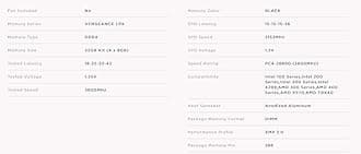 Corsair VENGEANCELPX32GB (4x8GB) Ddr43600 (Pc4-28800) C181.35Vdesktop Memory - Black