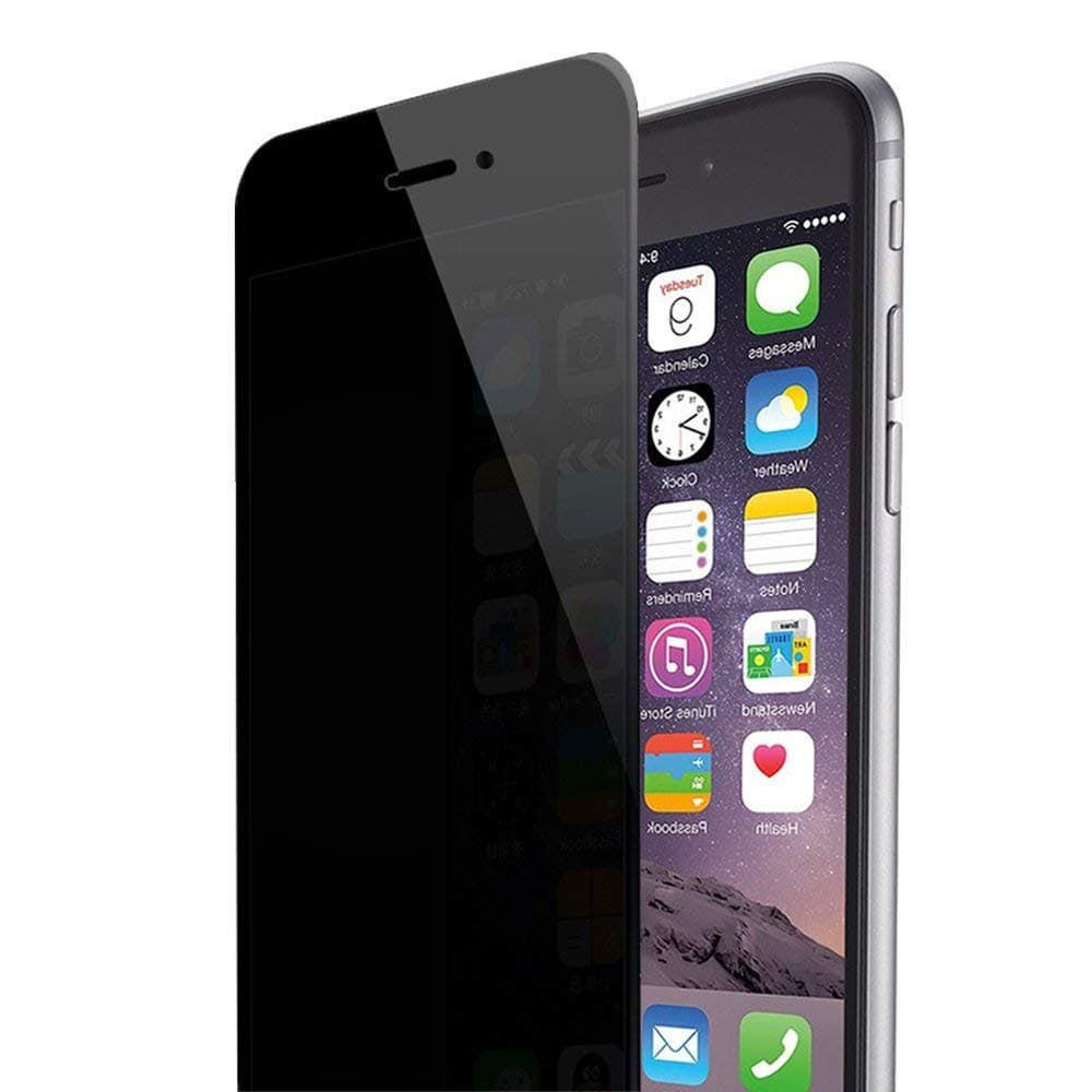 Privacy Screen Protector for iPhone 8 Plus 7 Plus - Full Coverage Anti Spy 9H Tempered Glass