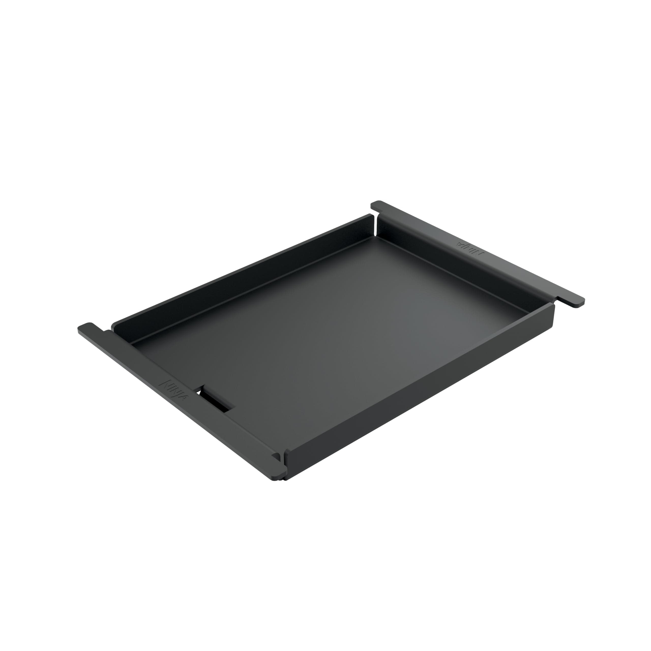 FlexFlame Upgrades Premium Half Griddle, Professional-Grade Carbon Steel Griddle Plate with Grease Drain, Rust-Resistant, Combo Cook, Even Heat, Compatible with Ninja FlexFlame, XSKHLFGRIDLE