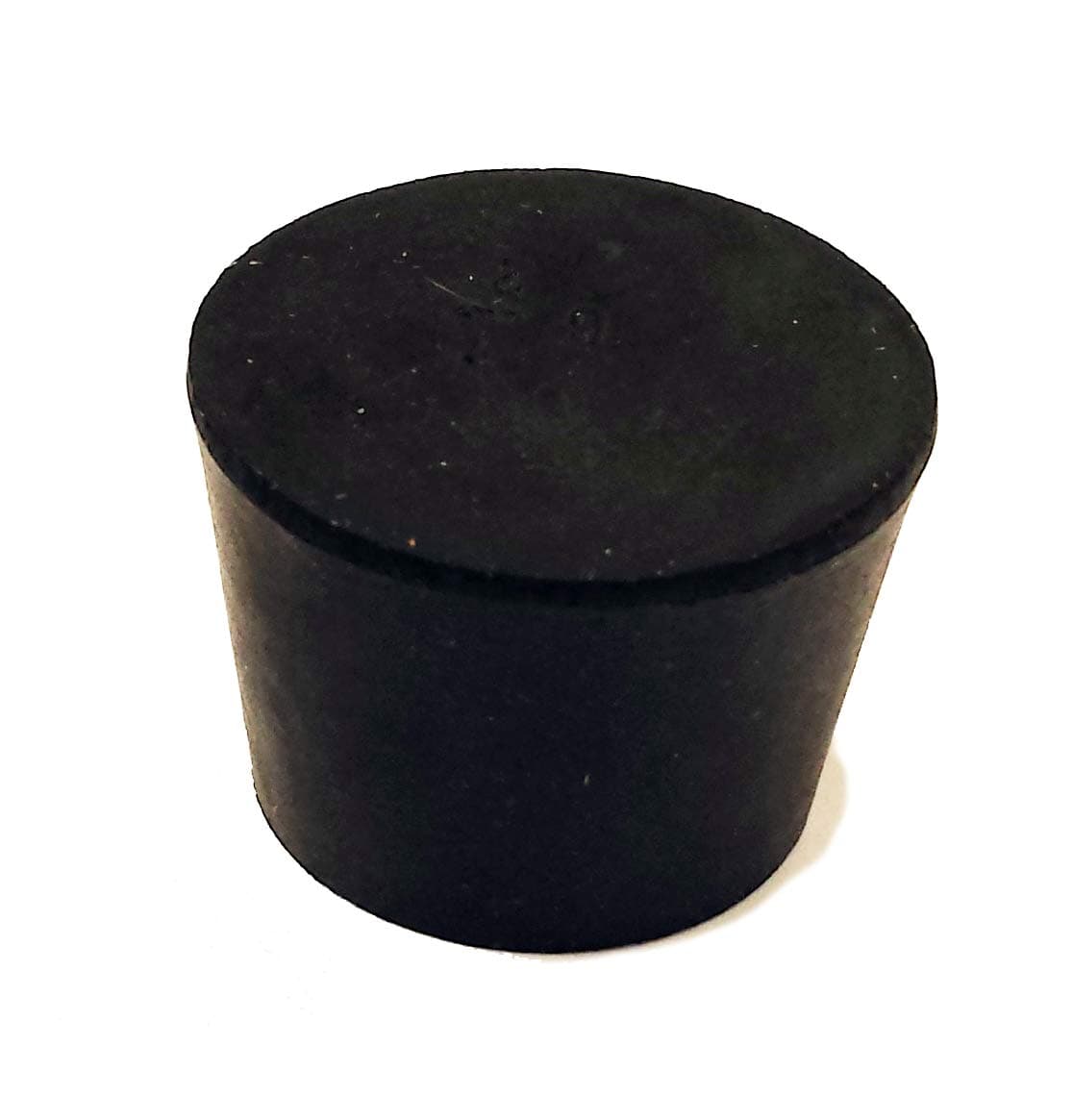 Herco Solid Black Rubber Stopper (Size 000) - 4 pcs