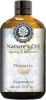 Plumeria Fragrance Oil (60ml) For Diffusers, Soap Making, Candles, Lotion, Home Scents, Linen Spray, Bath Bombs, Slime