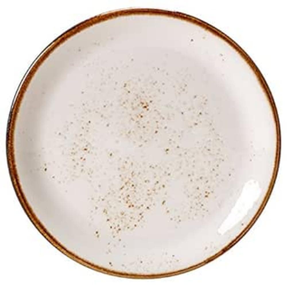Steelite V565 Craft Coupe Plates, 153 mm, White/Gold Pattern (Pack of 36)