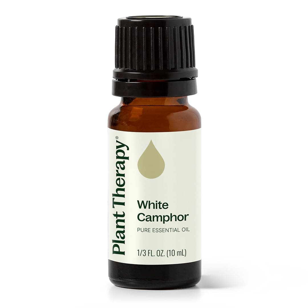 White Camphor Essential Oil 10 mL (1/3 oz) 100% Pure, Undiluted, Natural Aromatherapy
