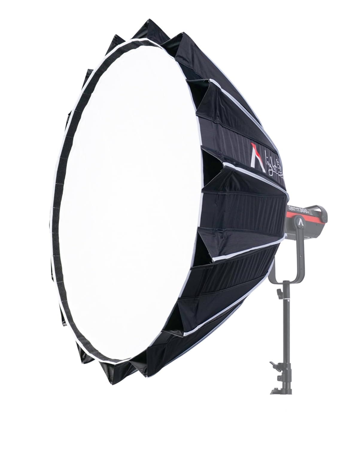 Aputure Light Dome III - Diameter 89.0 x 60.0 cm Round Bowens Mount Softbox: Quick Set Up with Foldable Design, Compatible with Aputure & Amaran & Other Bowens Continuous Lights