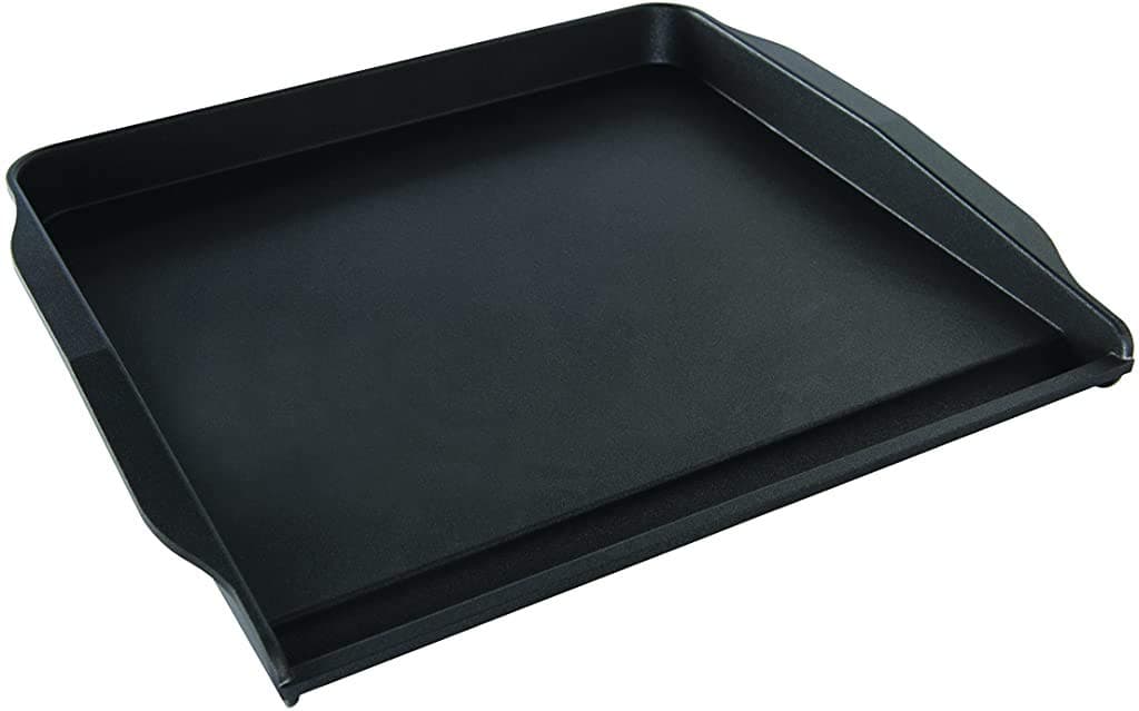 Nordic Ware 19660 Stovetop Backsplash Griddle, Aluminum, Black
