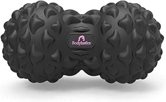 Bodylastics Cobblestone Peanut Massage Ball For Total Body Deep Tissue Massage, Trigger Point Therapy, Muscle Knots, Myofascial Release