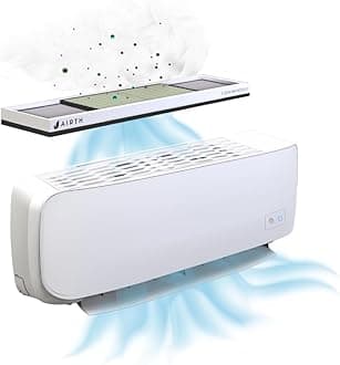 AIRTH Air Purifier for AC [Summer Version; when AQI<200], HEPA AC Filter for Home & Office, Upgrades AC into Air Purifier, Protection from PM2.5, PM10, Virus & Allergy, Developed at IIT Kanpur & IISc