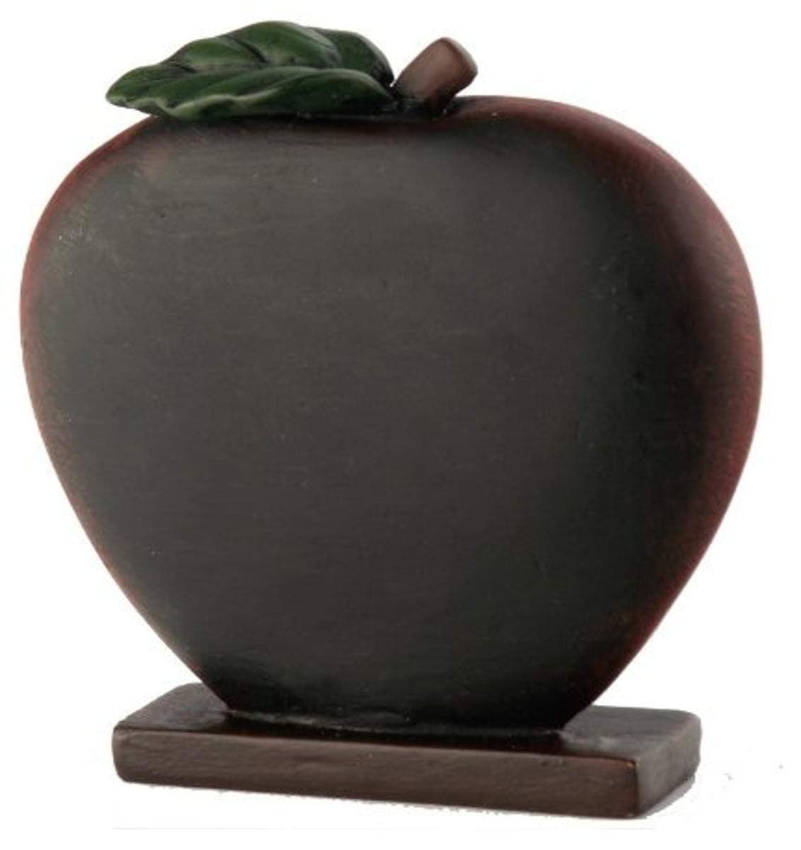 October Hill Decorative Black Chalkboard Apple Place Card Holder/Menu Buffet Label, Mini