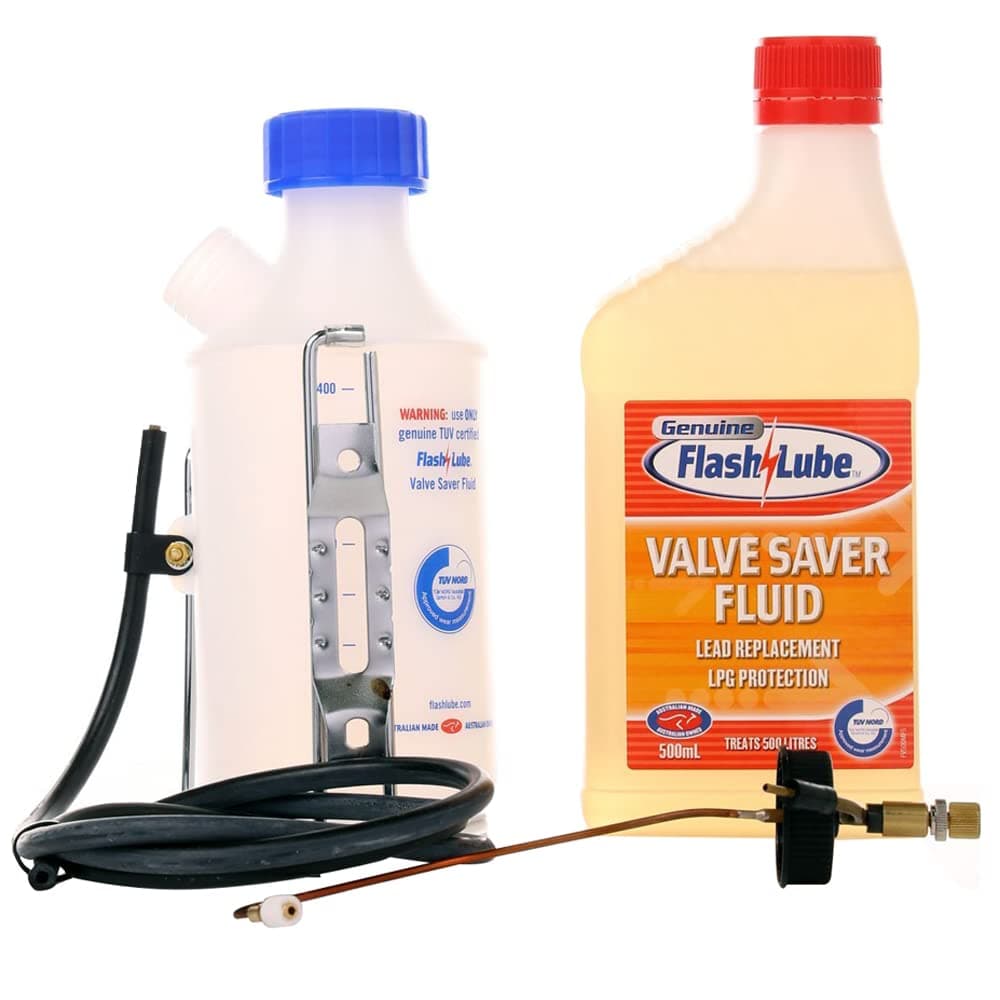 Flash Lube Automatic Lubrication Kit includes 0,5 L Flash Lube Valve Saver