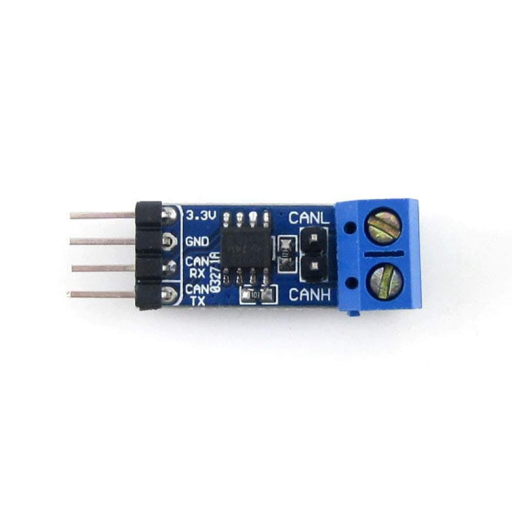 Iunius 3.3V SN65HVD230 CAN Board Kit Connecting MCUs to CAN Network ESD Protection Onboard CAN Transceiver Compatible with PCA82C250 Communication Development Module