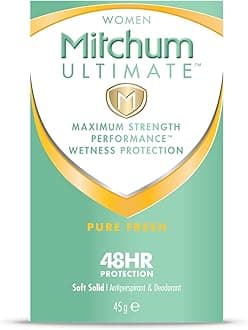 Mitchum Ultimate Women 48HR Protection Soft Solid Pure Fresh Antiperspirant & Deodorant 45 g
