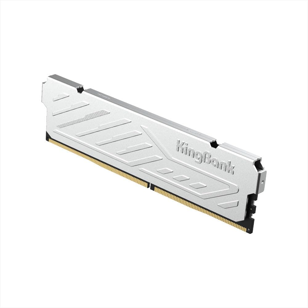 Computer Desktop Memory Ram DDR4 8GB 3200MHZ CL16 1.35V XMP2.0 Overclocking with Heatsink for PC Gaming/Office/PS,Silver