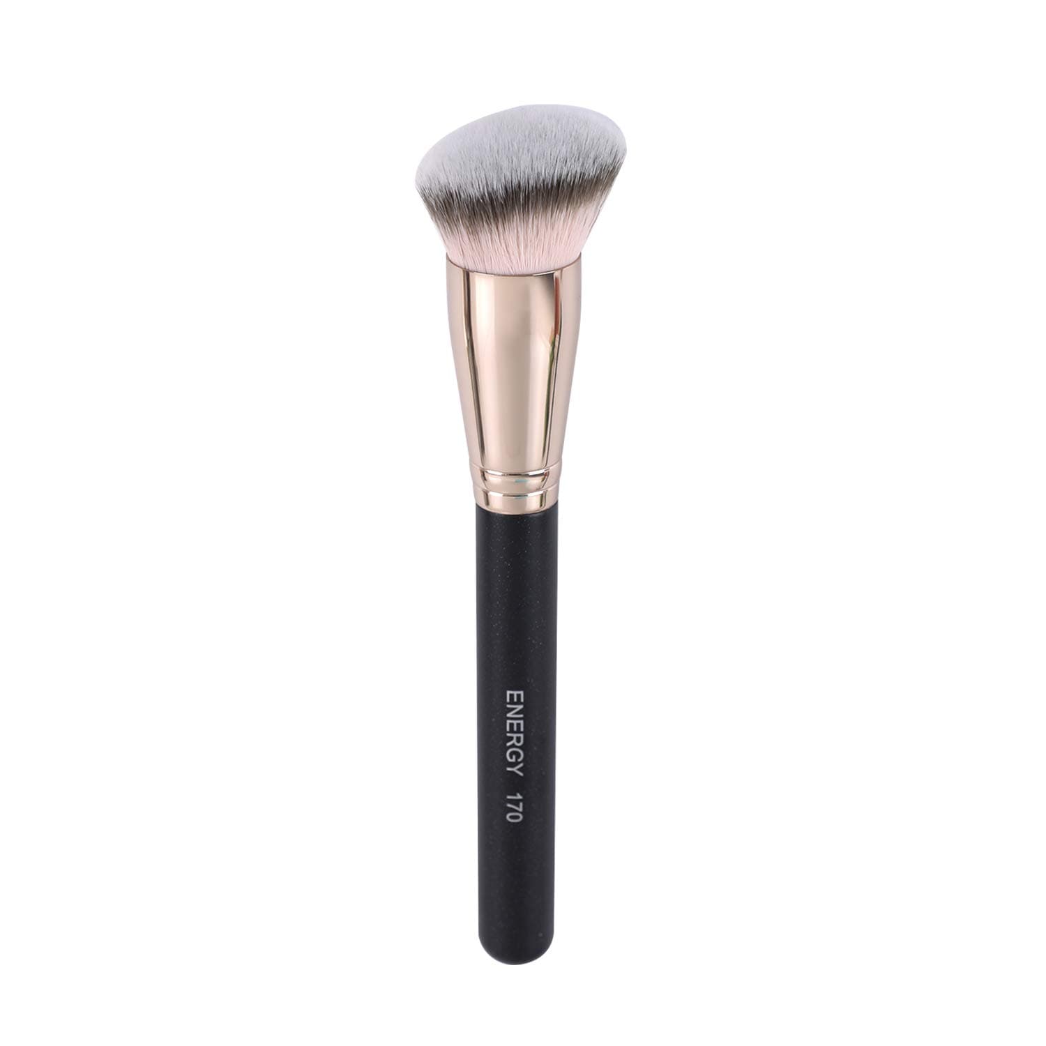 Buffing Brush Angled Kabuki Makeup Brush Soft Synthetic for Applying Powders Blusher Bronzer Contours Highlighter Foundation, Sculpting, Blending, Buffing Powder, Liquid, Cream, Minera