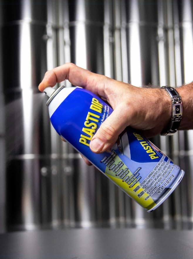 Performix 11203 Plasti Dip Black Finish Multi-Purpose Rubber Coating Aerosol - 11 oz.