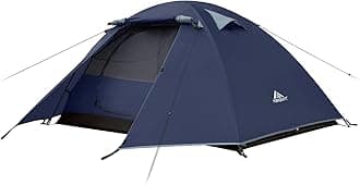 2-4 Person Camping Tent, Professional Waterproof & Windproof Lightweight Backpacking Tent Suitable for Outdoor,Hiking,Glamping, Mountaineering and Travel