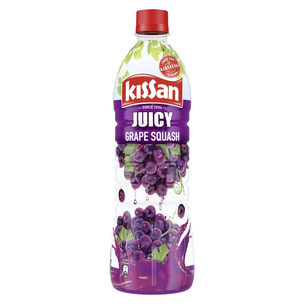 Kissan Juicy Grape Squash 750 ml