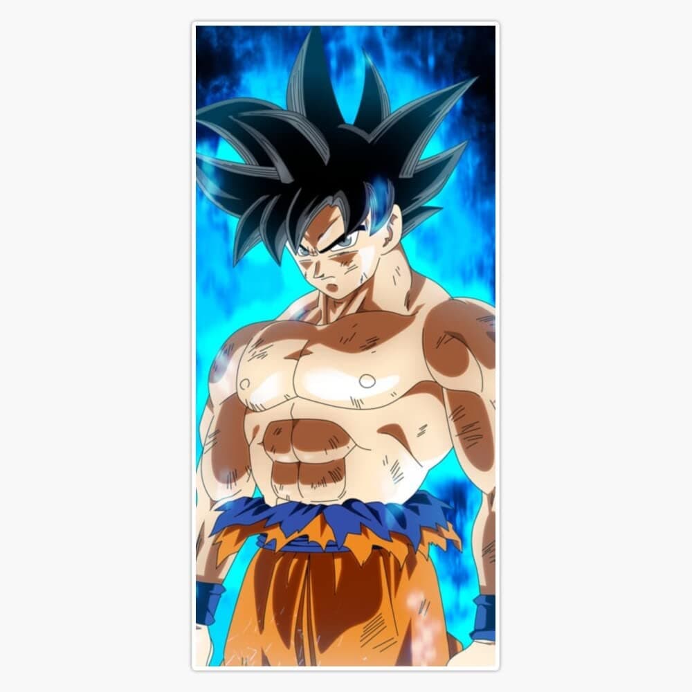 Goku Sticker Bumper Sticker Vinyl Decal 5"