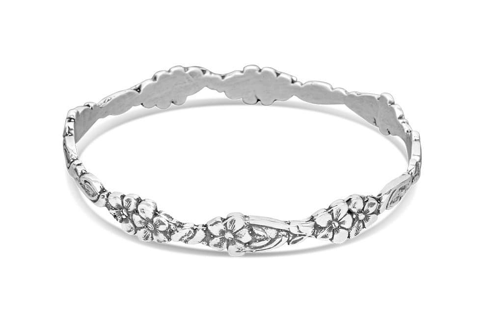 Silver Spoon Jewelry, Abigail Bangle Bracelet
