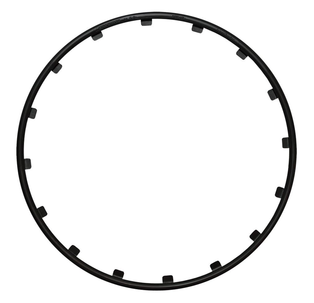 RIM RINGZ Car Wheel Rim Protector, 16 - Ice Black