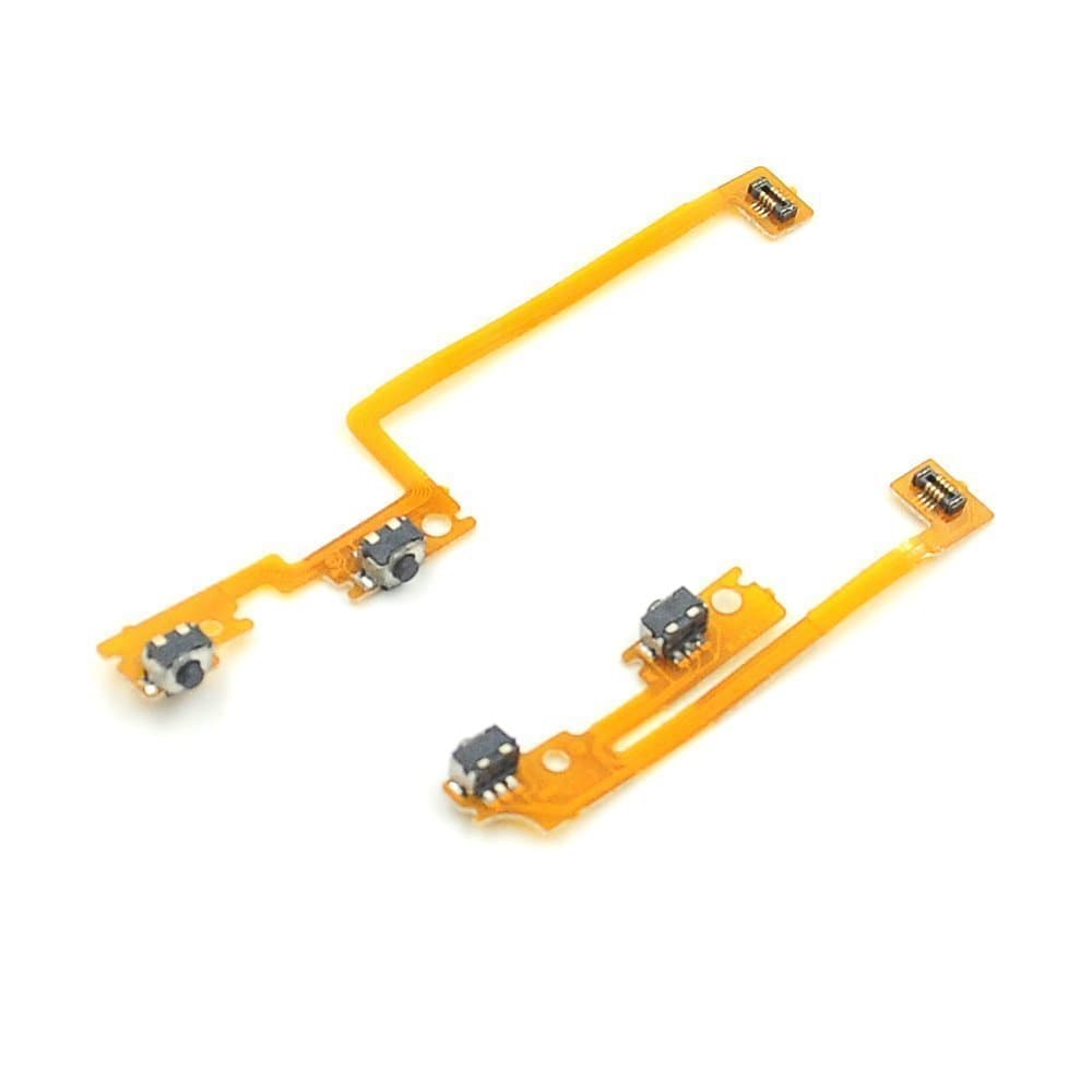 Shoulder Trigger Button Left Right Flex Cable for Nintendo NEW 3DS New 3DS XL LL (2015 Version) Repair Part L/R Ribbon