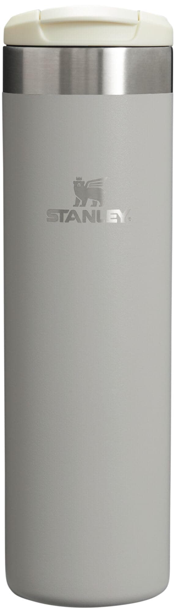 AeroLight Transit Bottle 20 oz | Locking Drink Through Lid | Leak Resistant Water Bottle or Coffee Travel Mug | Lightweight Insulated Stainless Steel | BPA-Free | Ash