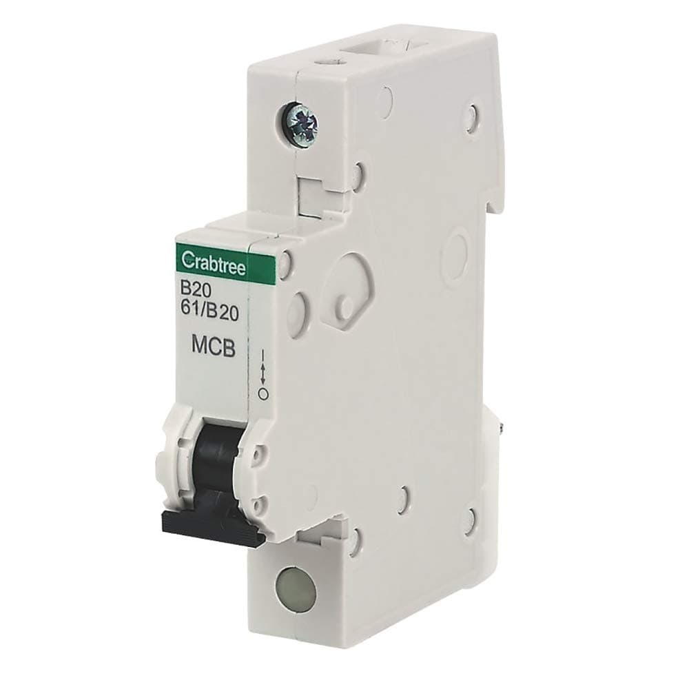 61/B20 Miniature Circuit Breaker (MCB) - 20amp Type B