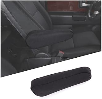 Fit for Toyota FJ Cruiser 2007-2021 Driver Armrest Cover, Left Seat Side Armrest Cover, Flat Cloth Fabric Seat Side Armrest Cover Protection Accessories, 1 PCS(Flat Cloth Fabric-Left)