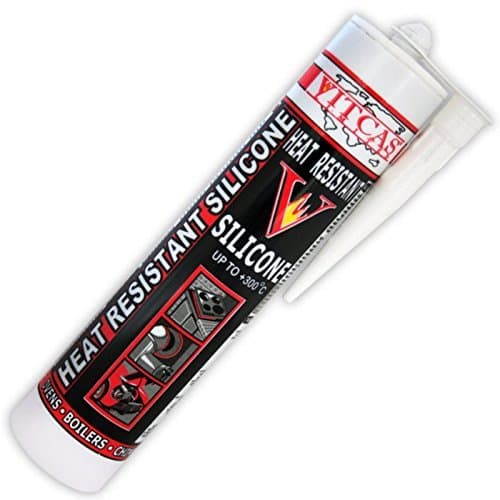2XHeat Resistant Silicone - High Temperature Sealant 310ml