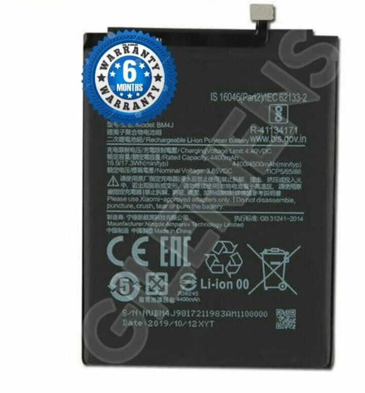 Original BM4J Battery for Redmi Note 8 Pro 2015105, M1906G7I, M1906G7G Battery with 6 Month Warranty*** (B57)
