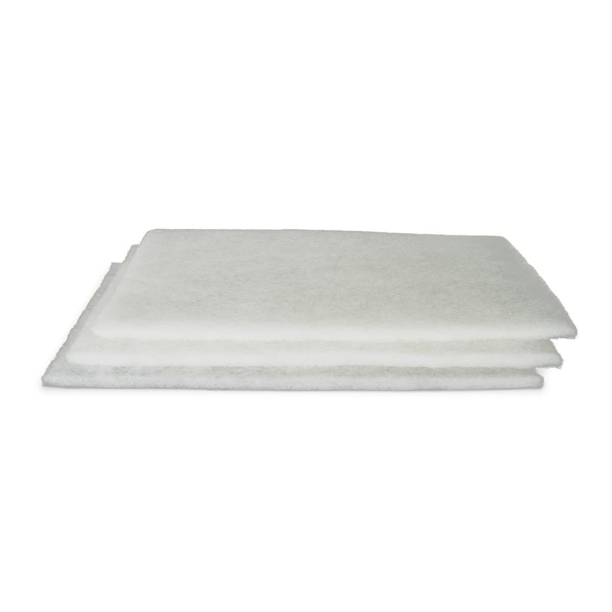 80001 Rapid Clear Fine Filter Pad for Pond, Waterfall, and Water Features, 12 x 24 Inches,White