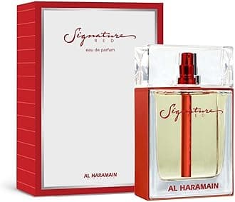 Al Haramain Signature Red Eau de Parfum Spray 100ml for Women | Luxury Arabian Perfume | Citrus, Floral & Vanilla Fragrance with Sweet Sandalwood | Long-Lasting Elegant Perfume | Premium Gift Choice