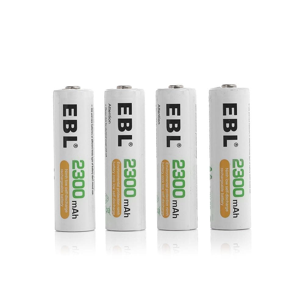 EBL 2300mAh AA Rechargeable - Pack of 4 Battery