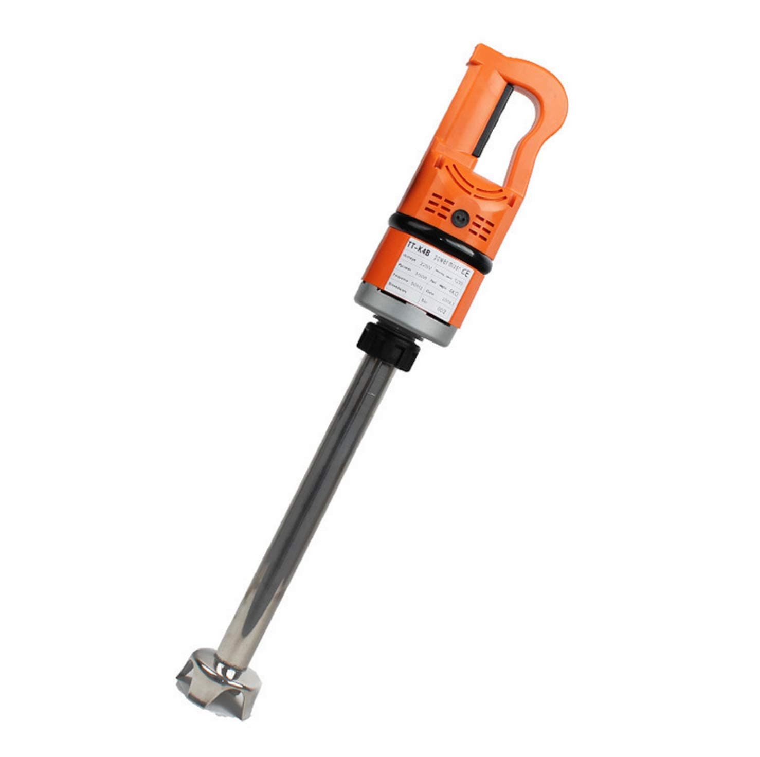 TX® Electric Hand-held Mixer Homogenizing Machine Disperse Mill ice Cream Mixing Rod ice Cream Mixer Agitator Hand Blender Hand Mixer for Soup Gruel ice Cream (377mm/14.84‘’ Stirring Rod, 110V/60HZ)