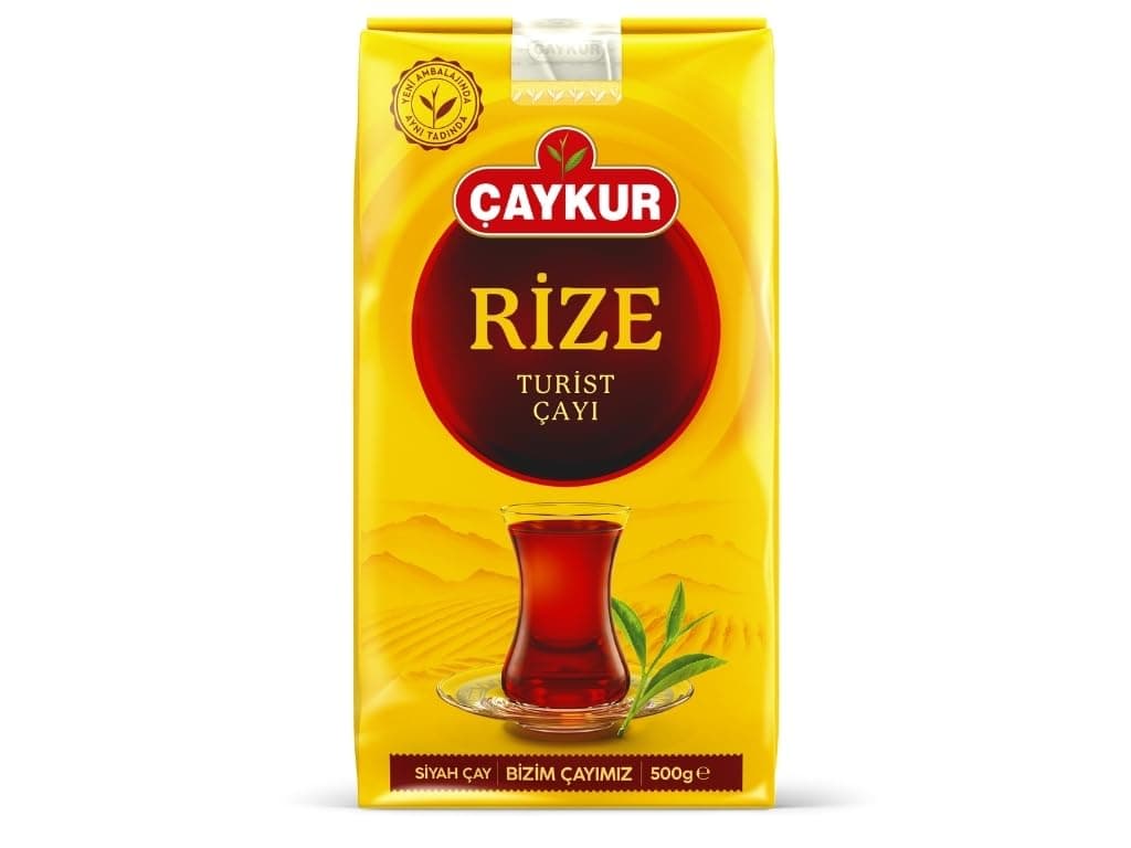 Rize Turist Black Tea, Authentic Turkish Loose Leaf Tea, Rich Aroma & Smooth Taste, Daily Rituals & Breakfast tea 500g / 17.6 Oz