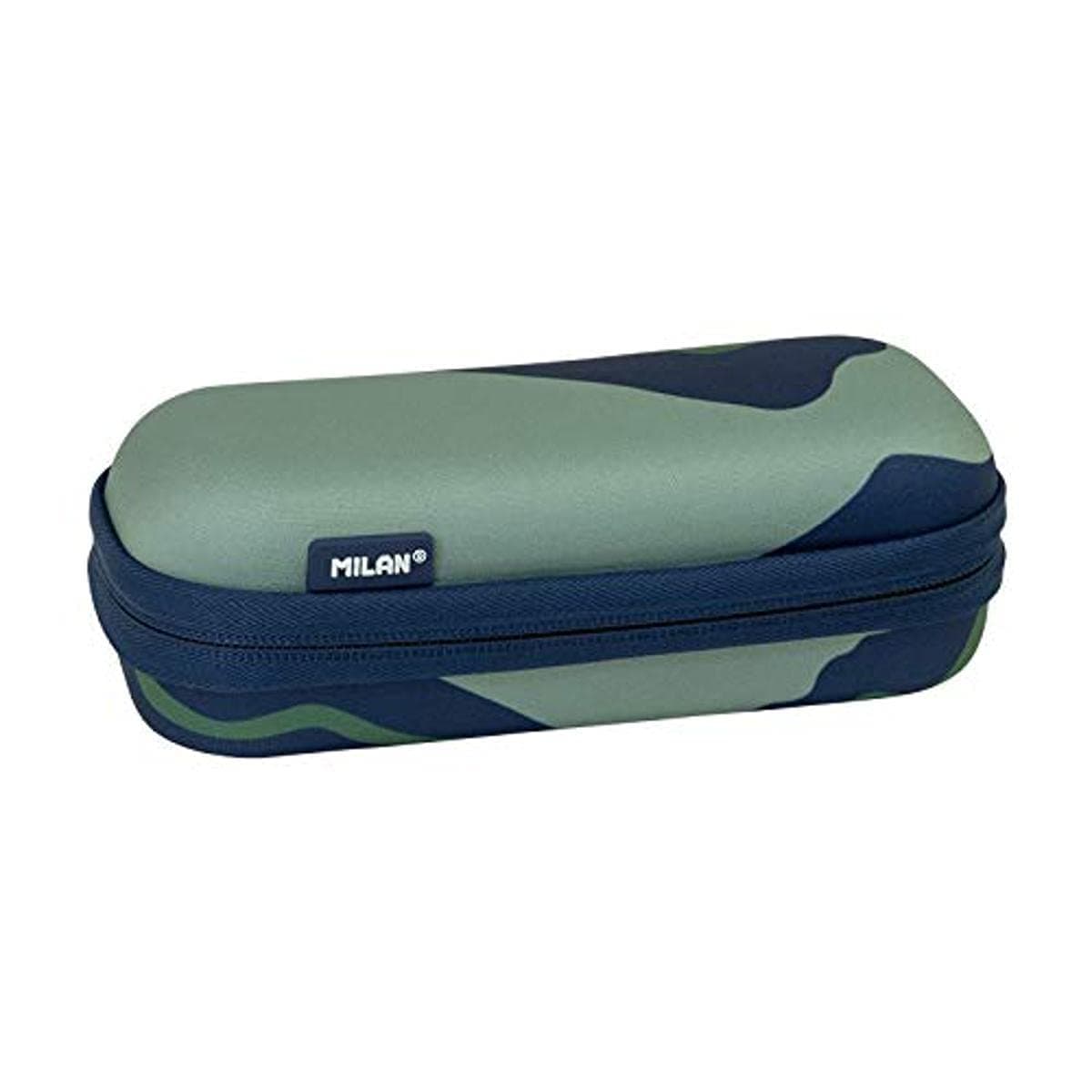 Melt Green semi-Rigid Oval Pencil case