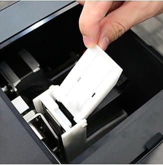 EVEBOT Brown Coffee Printer Ink Cartridge Replacement for EB-FC1, Printing Coffee Latte Art on Cappuccino, Macarons, Cookies for Christmas Birthday, EB-FC1 Fancy Box (Brown)