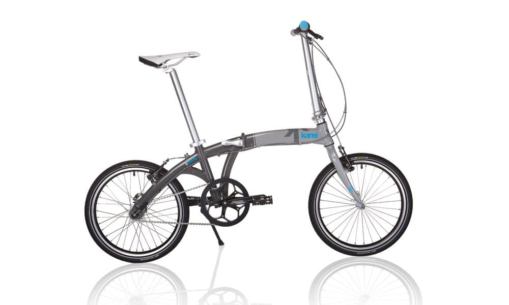 Kansi 20 3twenty 3 Speed Folding Bike White Grey Custom