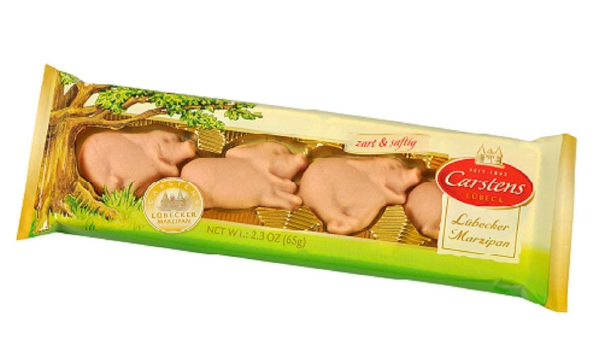 Carstens Lubecker Marzipan 4 Pigs 85g