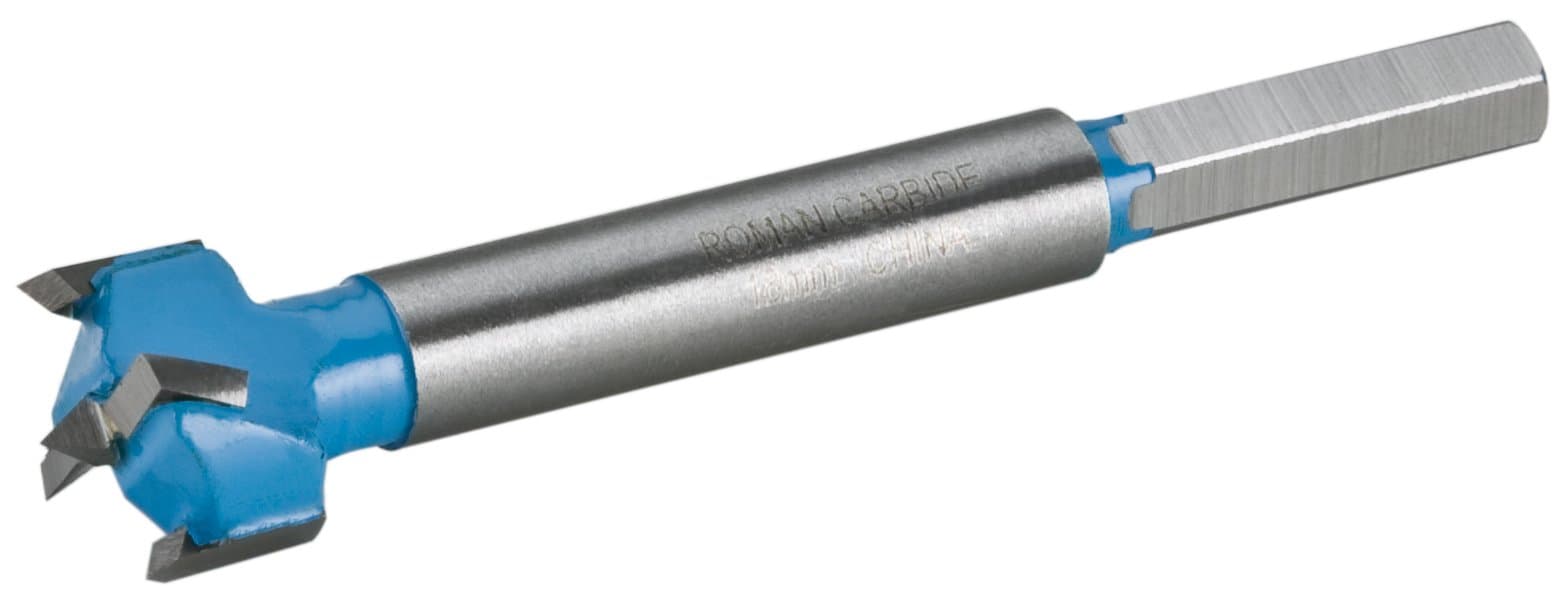 Roman Carbide DC1892 Carbide Forstner Bit, 18mm