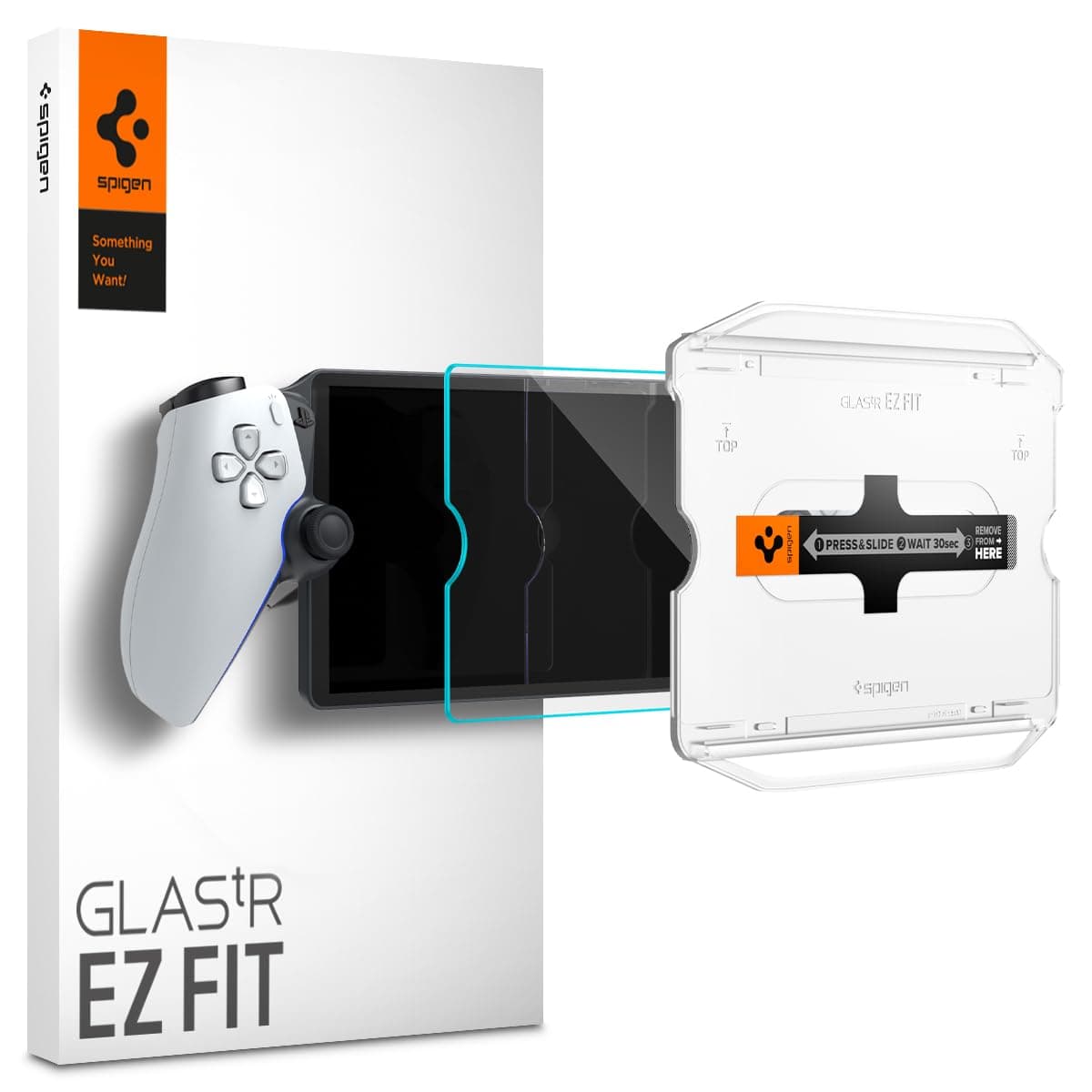 Tempered Glass Screen Protector [GlasTR EZ FIT] designed for PlayStation Portal Remote Player - 1 Pack