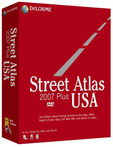 Street Atlas USA 2007 Plus DVD