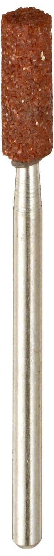NortonPacesetter Vitrified Bond Abrasive Mounted Point, Aluminum Oxide, A25 Shape, 1/4" Spindle Diameter, 1" Ball Diameter, Grit 60 (Pack of 5)