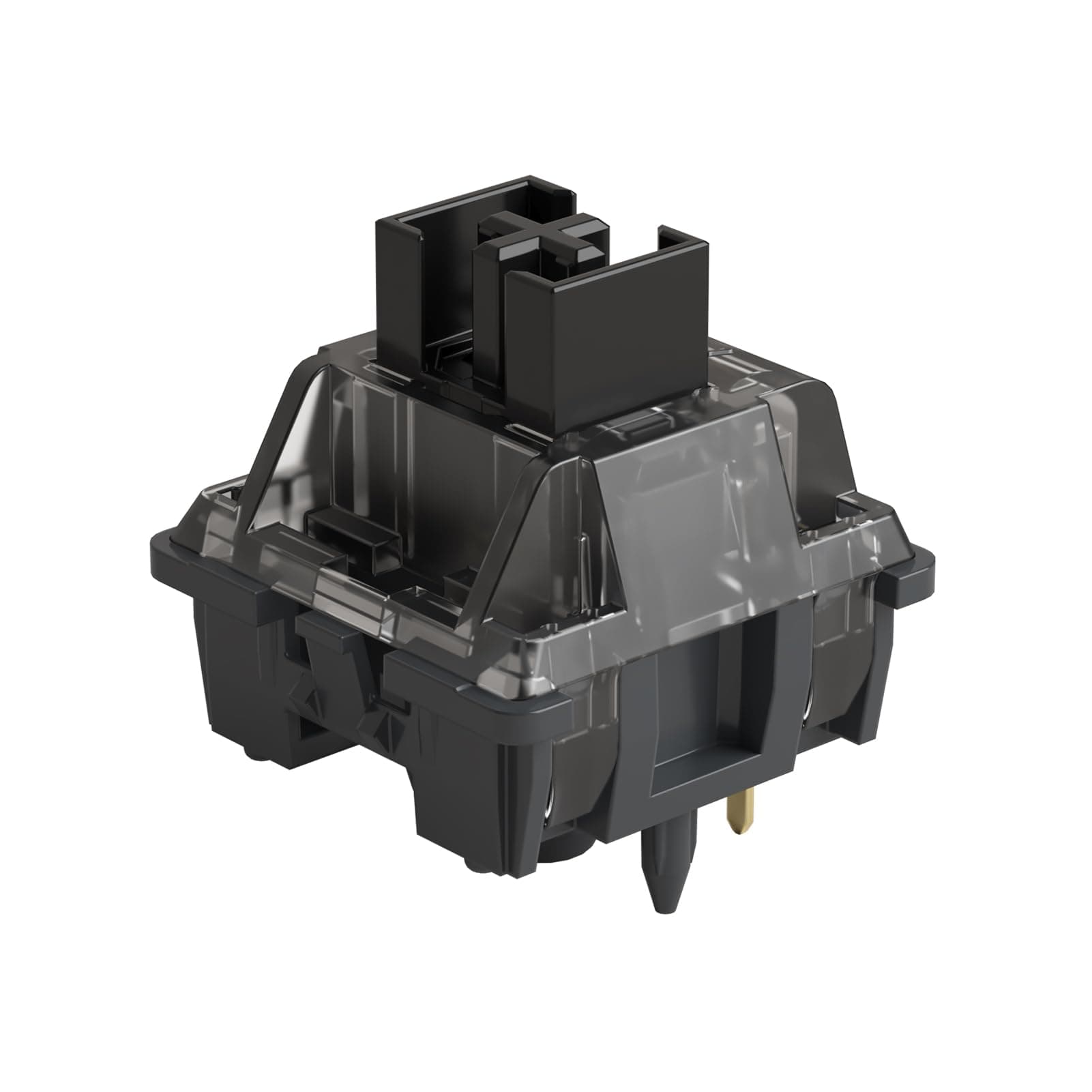 V3 Creamy Black Pro Keyboard Switch with Dustproof Stem for Mechanical Gaming Keyboard, 5-Pin Linear Switches (45pcs)