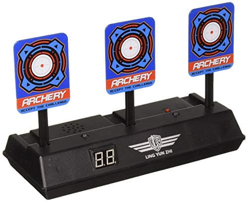 HIYUTOY Auto-Reset Target,Electronic Scoring Target Toys Soft Bullet Target Dart Toy Gun Shoot for NERF N-Strike Blaster Kids Toy