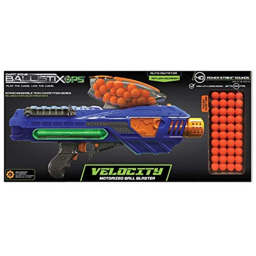 Dart Zone Ballistix Ops Velocity Motorized Ball Blaster